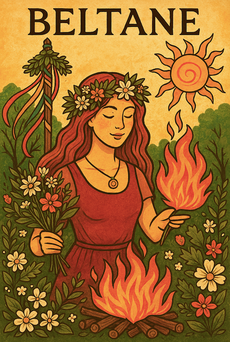 Beltane : Célébration du Feu, de la Fertilité et du Renouveau
