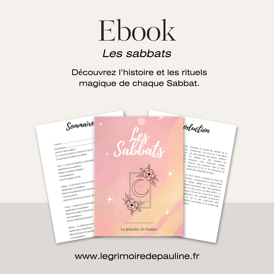 Ebook pdf les sabbats rituel le grimoire de pauline